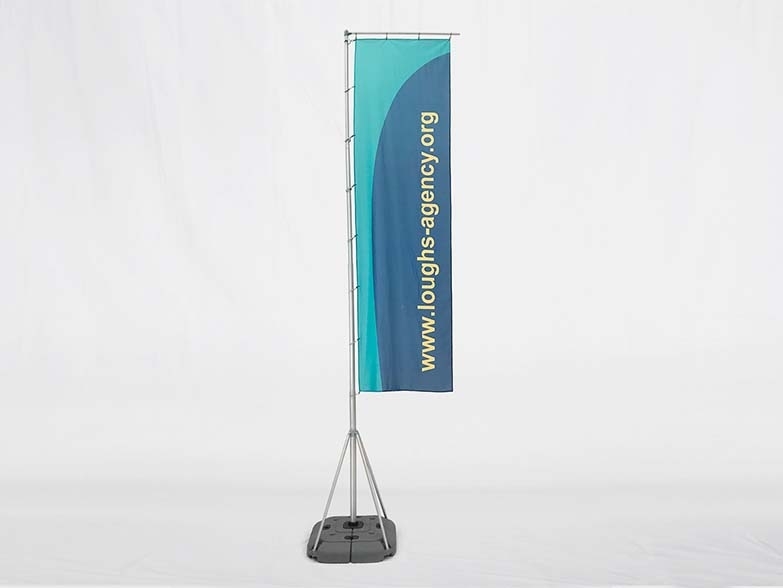 Stand Flags - Flagpole Material: Aluminium