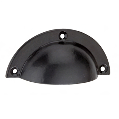 Powder Coated Black Plain Door Pullers