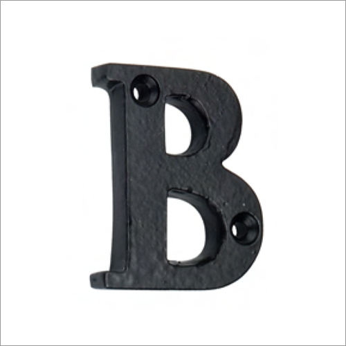 Powder Coated Black Sign Alphabets