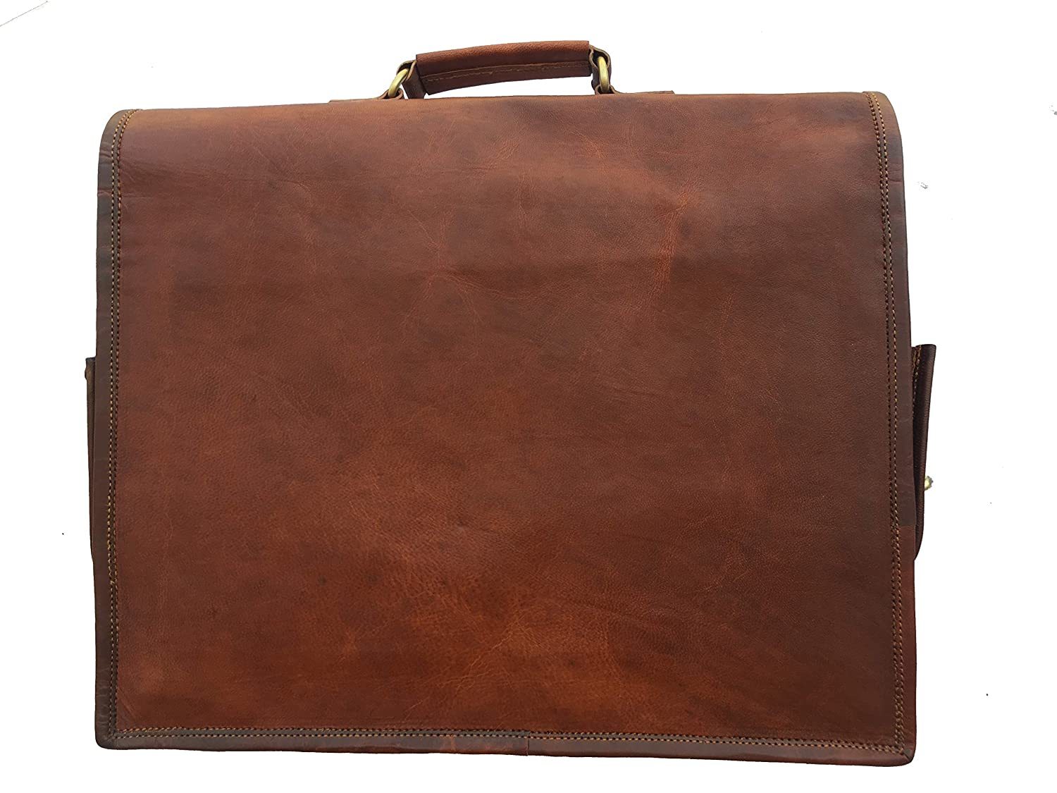 Pattern Leather Briefcase
