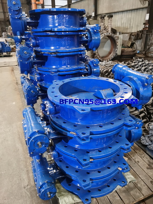 Blue Bs En Standard Double Offset Butterfly Valves