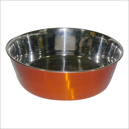 धातु का पालतू कटोरा