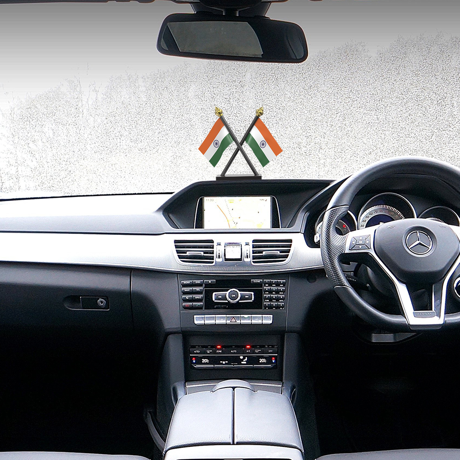 Car Flags - Flagpole Material: Plastic