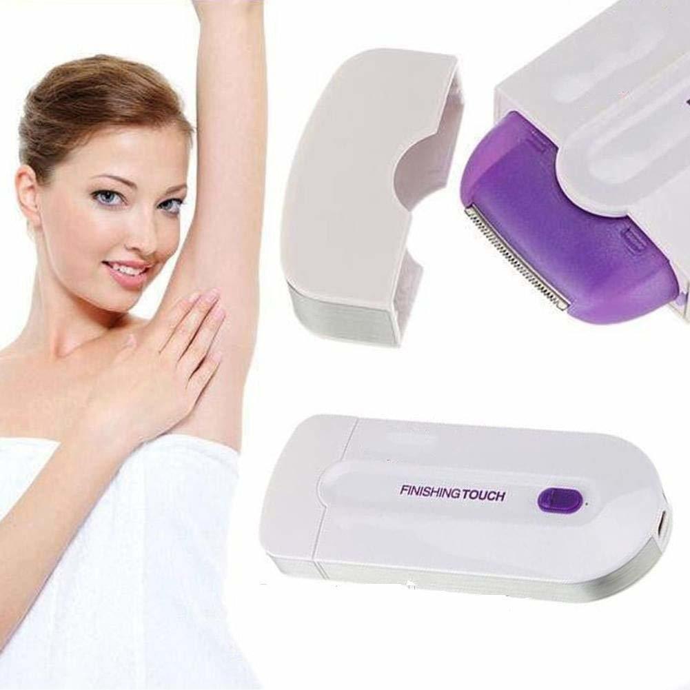 Finishing Touch - Aloe Vera & Vitamin E Cream, 100g White Tube, Mild Floral Fragrance, Instant Painless Hair Removal, Gentle Exfoliation, Smooth Finish