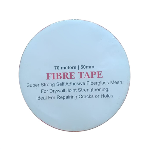 Adhesive Fiber Glass Tape - 60m Width, 20m/45m/90m Length Options, White Color, 30% Glue Content - Pressure-sensitive Acrylic Adhesive