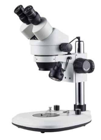 Zoom Stereo Microscope - High Precision Optics, 45x Magnification Range, LED Illumination