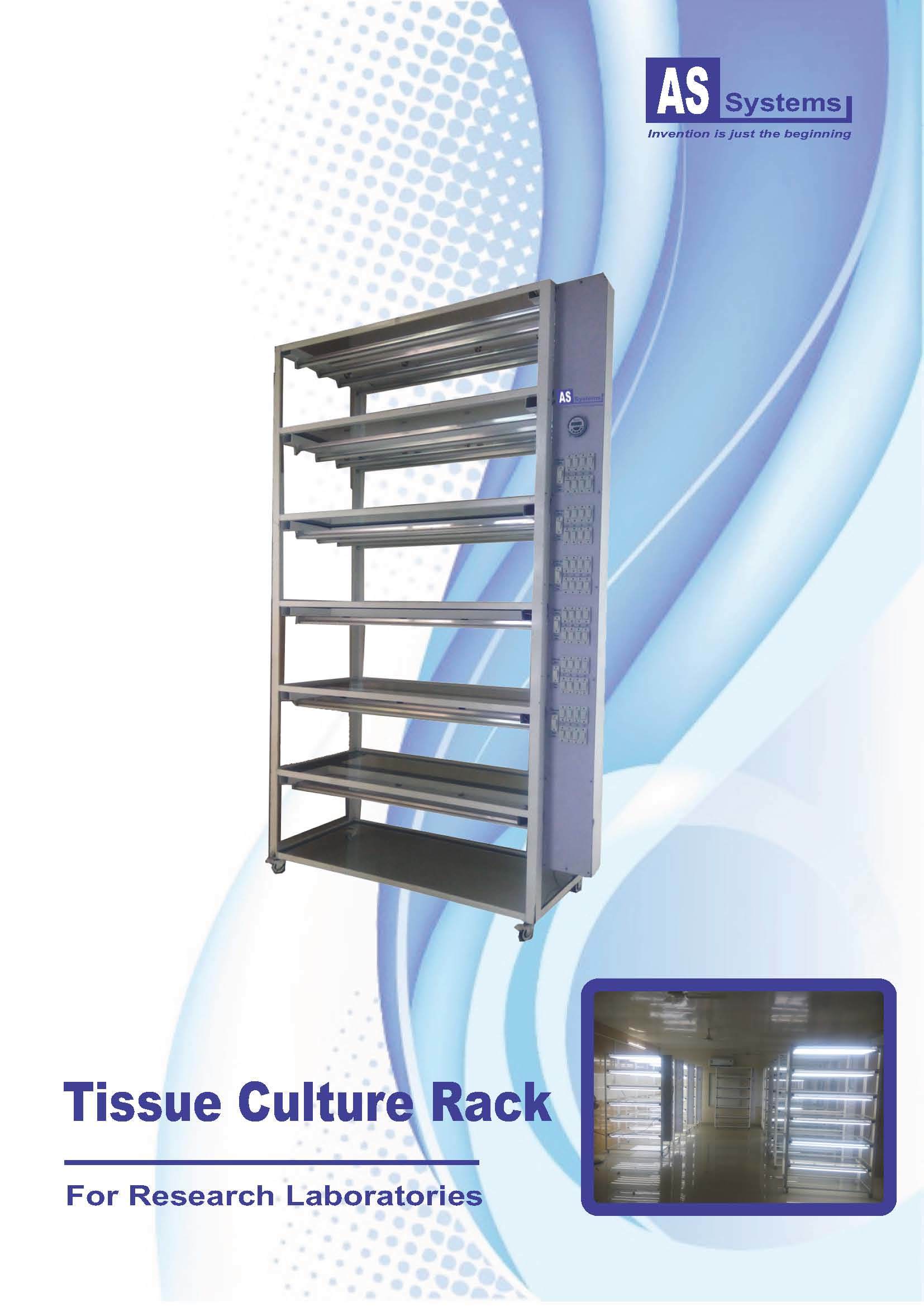 Tissue Culture Rack - Stainless Steel, 230 Volt Power | Durable Design For Laboratory Use