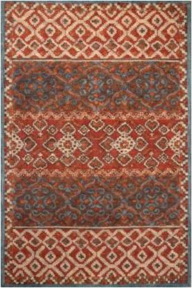 Wool Selig Multicolor Abstract Hand Tufted Carpet