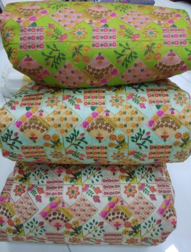 Washable Digital Embroidered Fabric