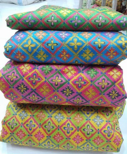 Washable Digital Embroidered Fabric