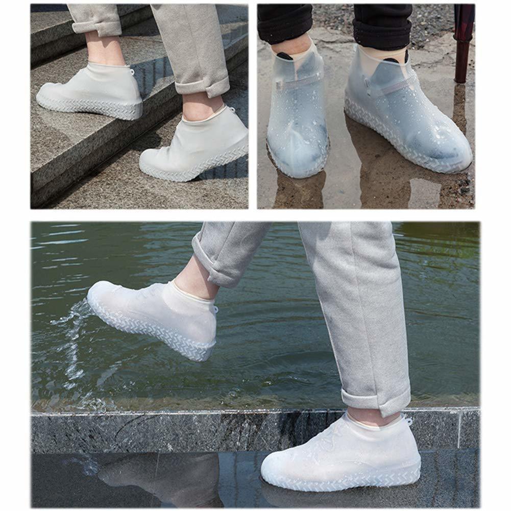 Shoe Cover - Silica Gel, One Size, Transparent | Waterproof, Slip-resistant, Portable, Ideal For Rainy Days, Travel, Gardening