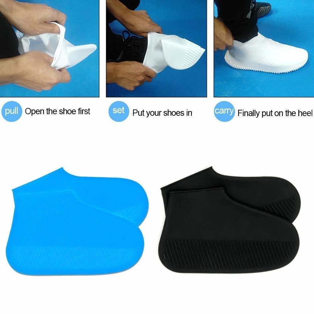 Shoe Cover - Silica Gel, One Size, Transparent | Waterproof, Slip-resistant, Portable, Ideal For Rainy Days, Travel, Gardening