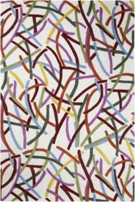 Multicolor Geometric Hand Tufted Carpet