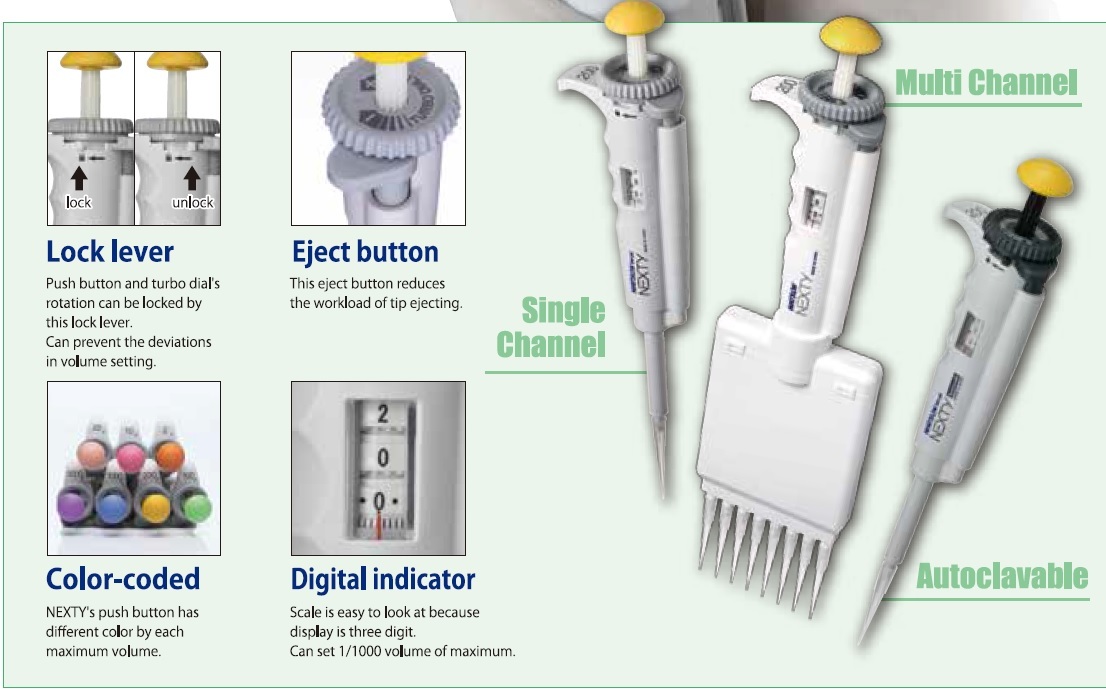 Nexty Autoclavable Pipettor