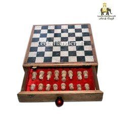 Drawer Stone Chess Board Age Group: All