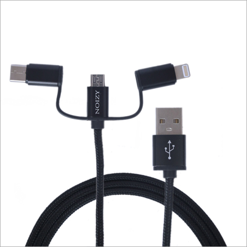 थ्री पोर्ट यूएसबी केबल