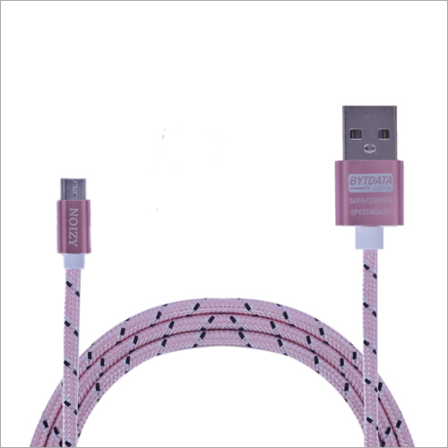 ब्रेडेड USB चार्जिंग केबल