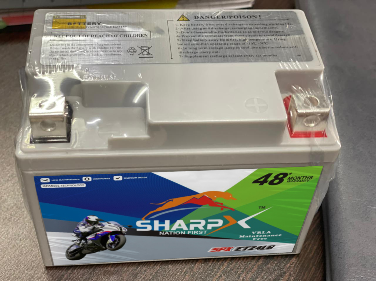 Bike Battery Battery Capacity: <30ah