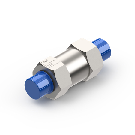 Spring Load Type NRV Check Valve - High Pressure, Customized Size | Media Compatible: Gas, Oil, Water, Free Flow Design