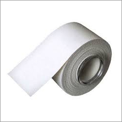 Plain White Elastic Tape - 25 Meters, Polyester Material, High Elasticity & Shrink Resistant