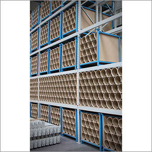 Eco-Friendly Industrial Fabric Roll Racks