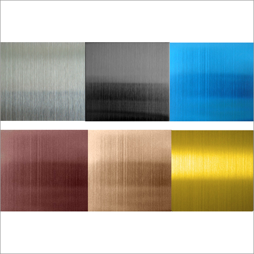 Designer Stainless Steel Sheet - Color: All