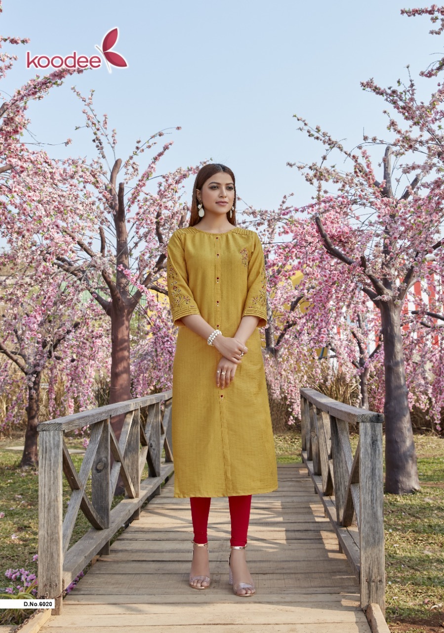 Dry Cleaning Nitya -2 Fancy Nylon Viscose Long Kurtis
