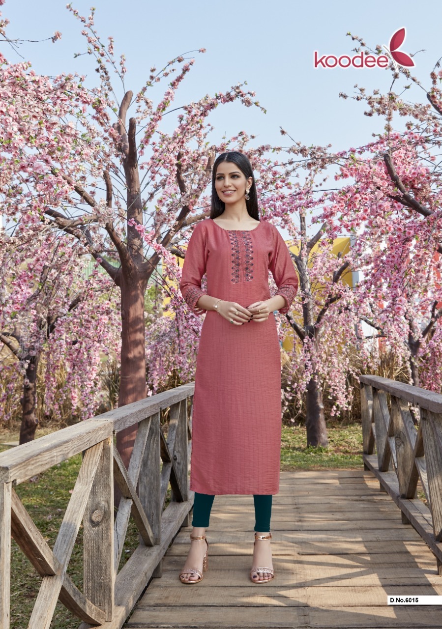 Dry Cleaning Nitya -2 Fancy Nylon Viscose Long Kurtis