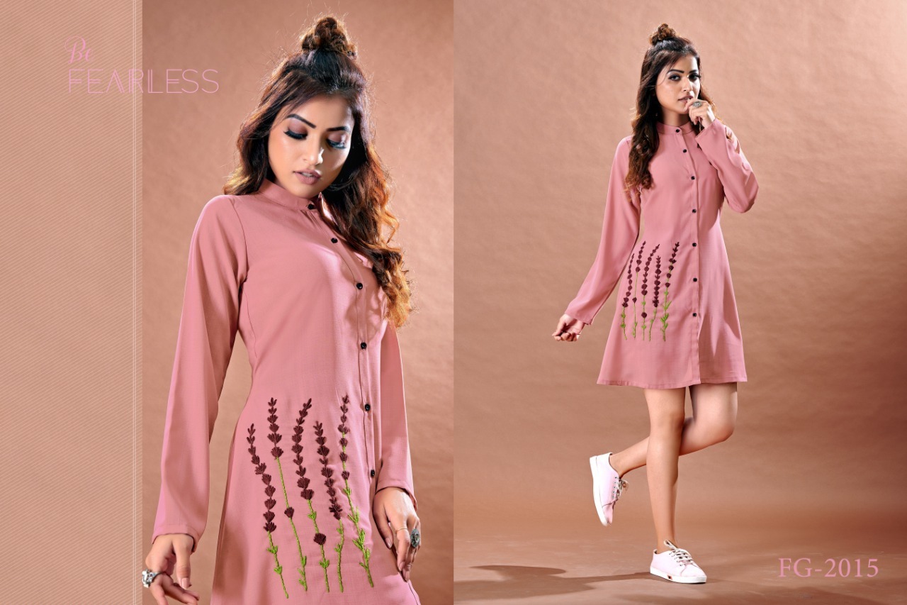 Embroidered Tunic Kurti