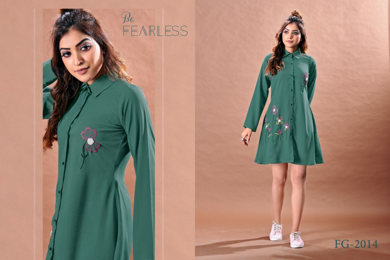 Embroidered Tunic Kurti