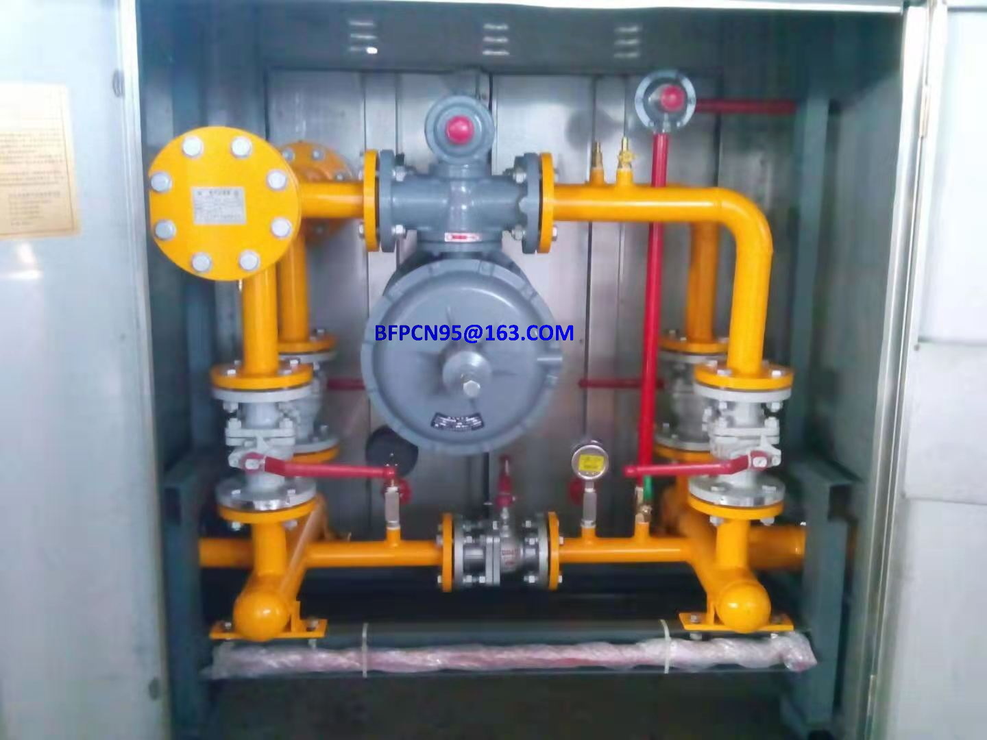 New Type Pressure Regulating Valve Unit Application: Gas Pipeline System Of Blast Furnace