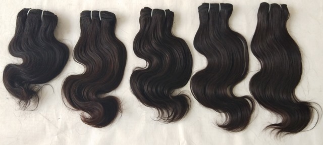 Natural Black Virgin Body Wave Brazilian Cuticle Aligned Human Hair