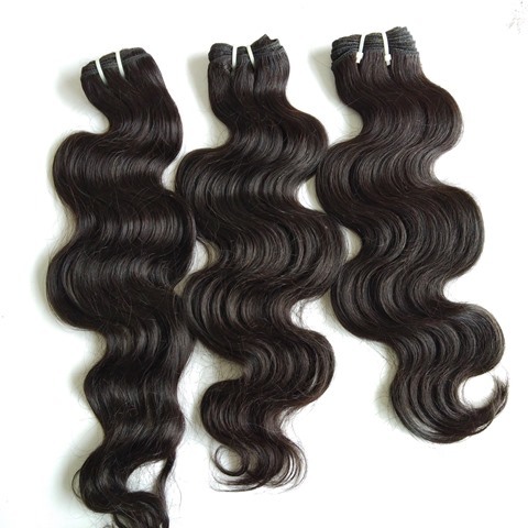 Natural Black Virgin Body Wave Brazilian Cuticle Aligned Human Hair