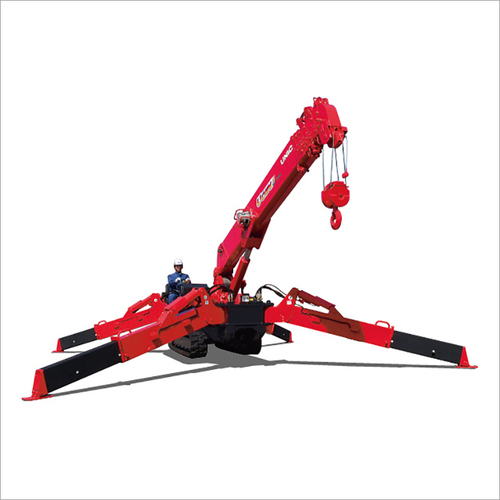 4 टन मिनी क्रॉलर क्रेन Urw547C आवेदन: रेलवे