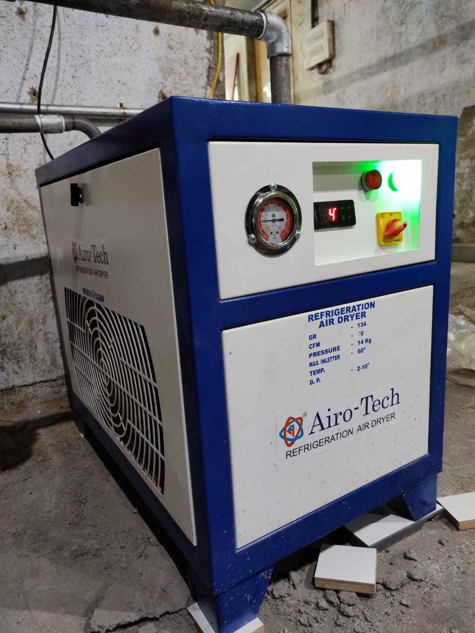 Refrigerated Air Dryer - 10-4000 Cfm Capacity, 14-30 Kg Pressure | 10.2 P/kw Cooling Power, 380 V Voltage, Digital Controller, Stable Operation