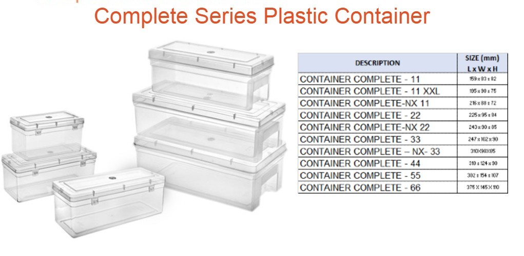 Pp Rectangle Plastic Box With Handle