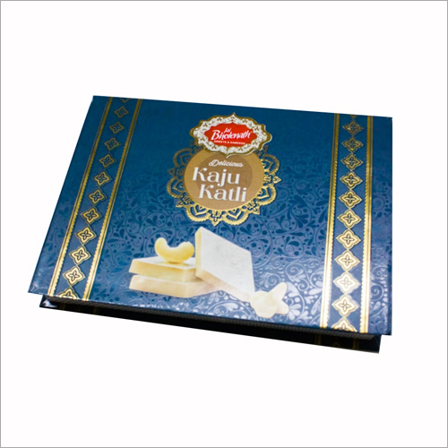 Kaju Katli - Kaju, Silver Leaf, Sugar | Easily Digestible Treat, 24x18x4 CM File Packing