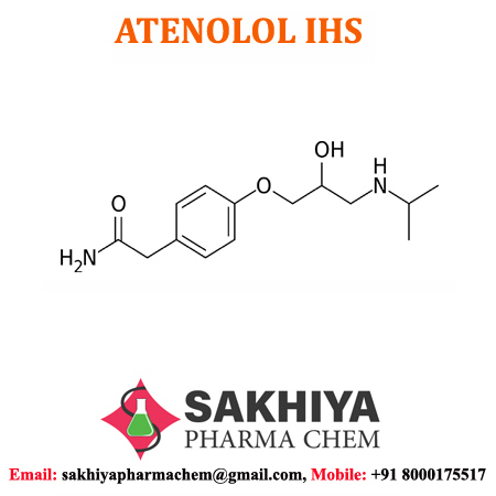 Atenolol - White Crystalline Powder, 98% To 102% Purity, Cardiovascular Agent, Beta Blocker For High Blood Pressure And Chest Pain