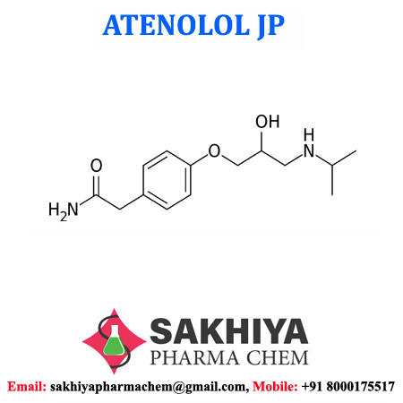 Atenolol - White Crystalline Powder, 98% To 102% Purity, Cardiovascular Agent, Beta Blocker For High Blood Pressure And Chest Pain