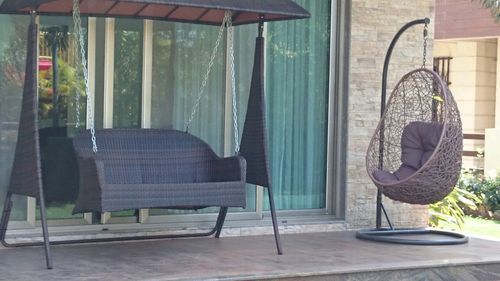 Wicker Patio Swing