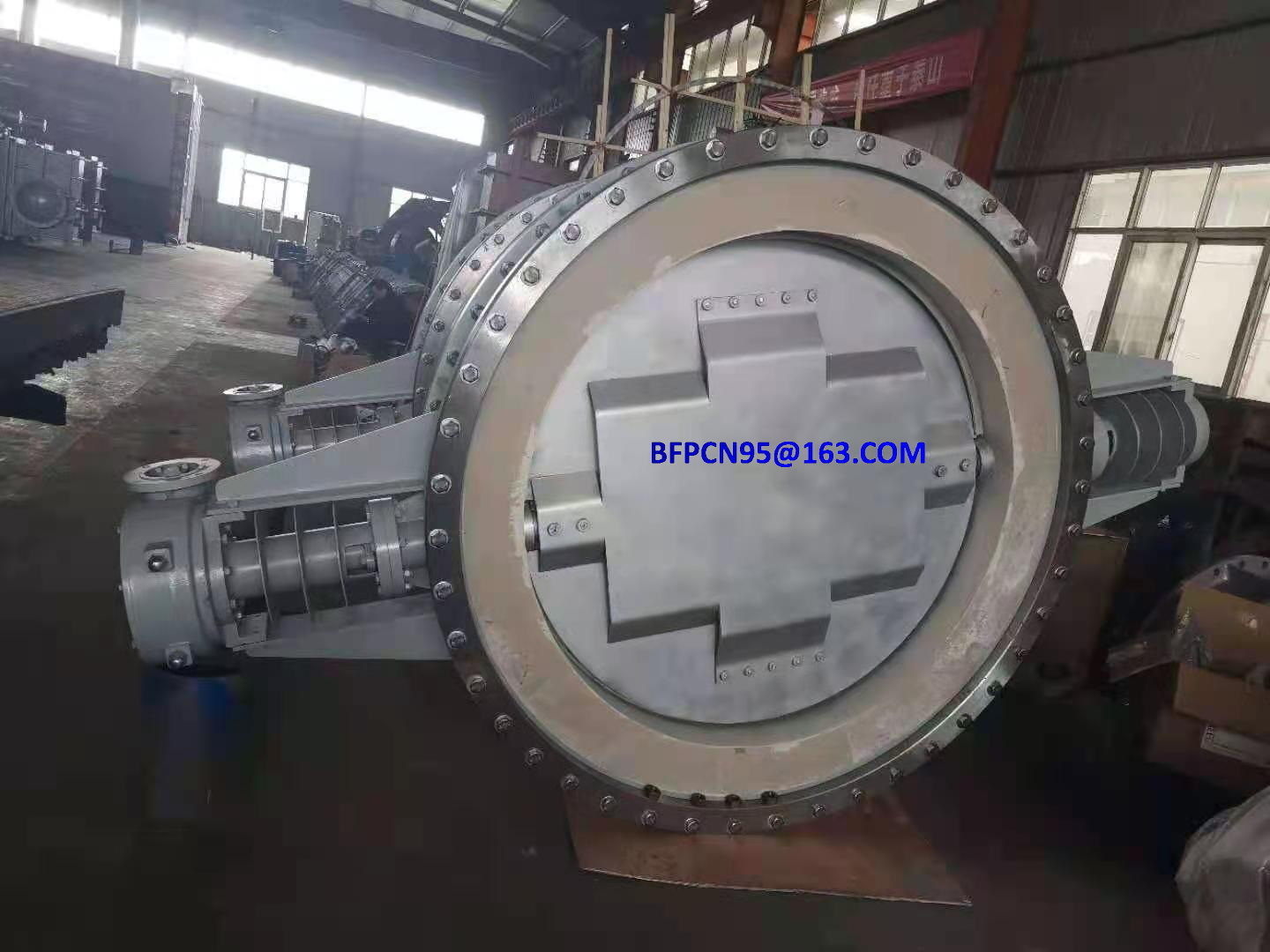 High Temperature Flue Gas Valve Pressure: Low Pressure