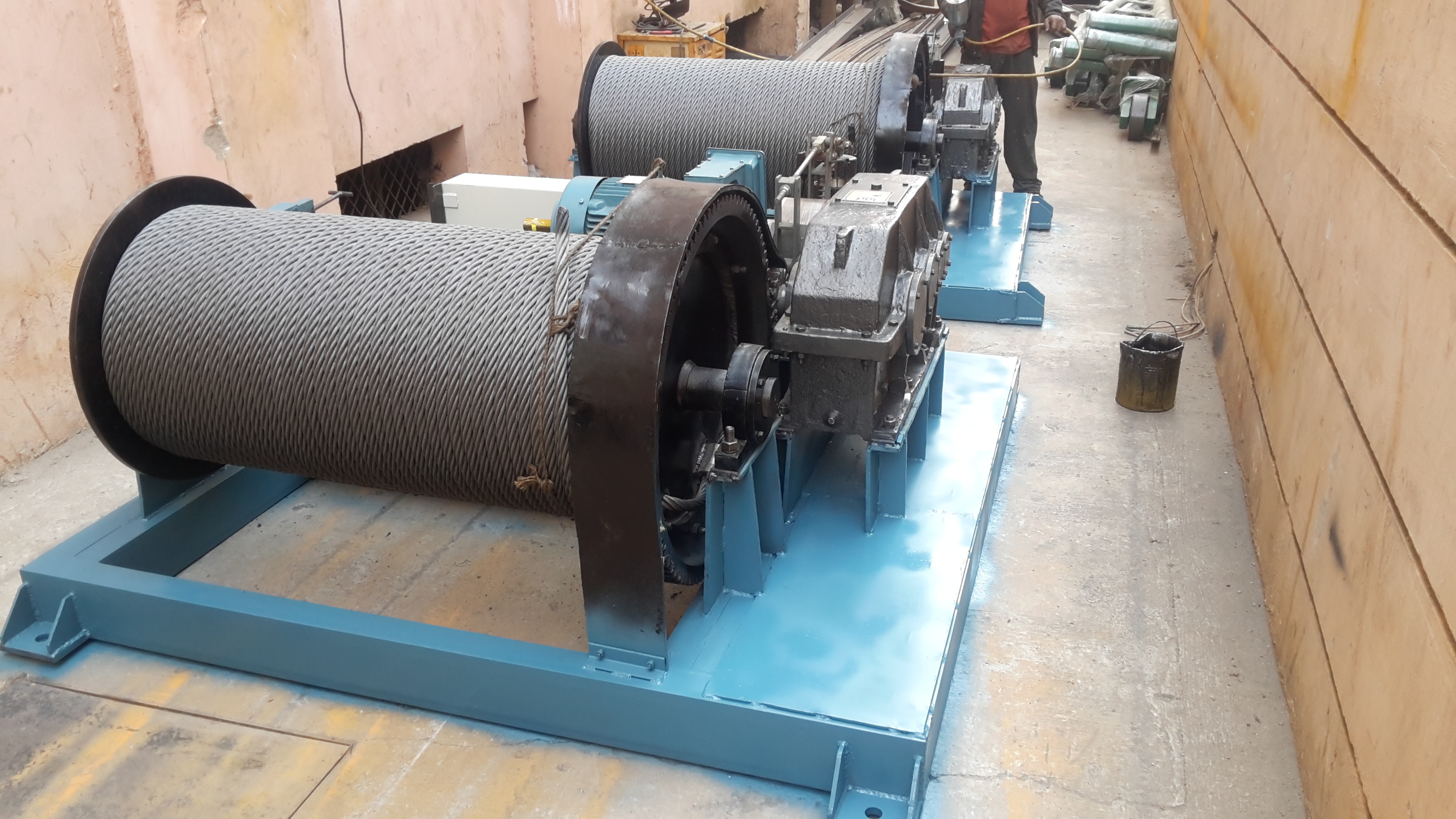 Electric Winch Machine Capacity: 1 Ton/day