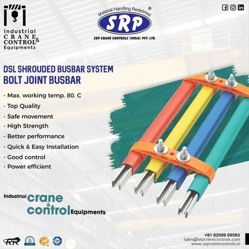 BOLT JOINT BUSBAR (W TYPE) - Indoor & Outdoor Use, Max Working Temp. 80°C, Quick & Easy Installation, Supports Multiple Crane Movement per Bay Length