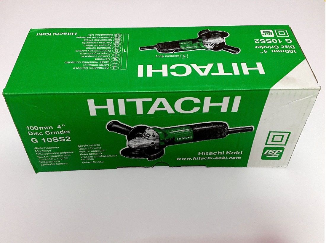 Hitachi Angle Grinder G10ss2 Frequency (Mhz): 50 Hertz (Hz)