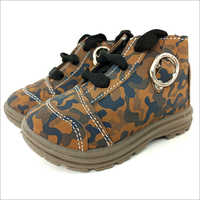 टिकाऊ लड़कों के उच्च टखने के जूते