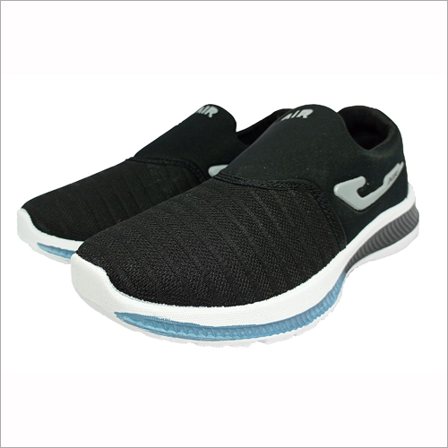 Black Mens Gym Sport Shoes