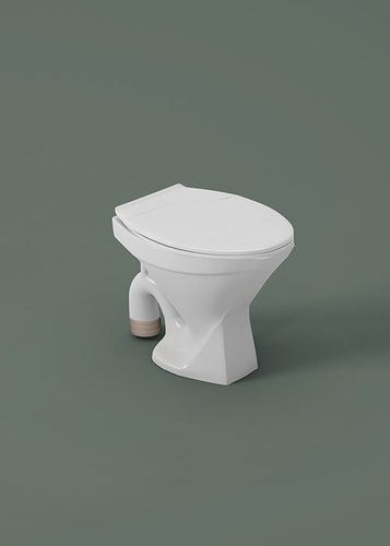 Water Closet - Ceramic Material, 15x18x24 Inches | Easy Installation, Durable Design, Water Efficient, Stylish Look, Hygiene Focused, Space Saving, 10-Year Warranty
