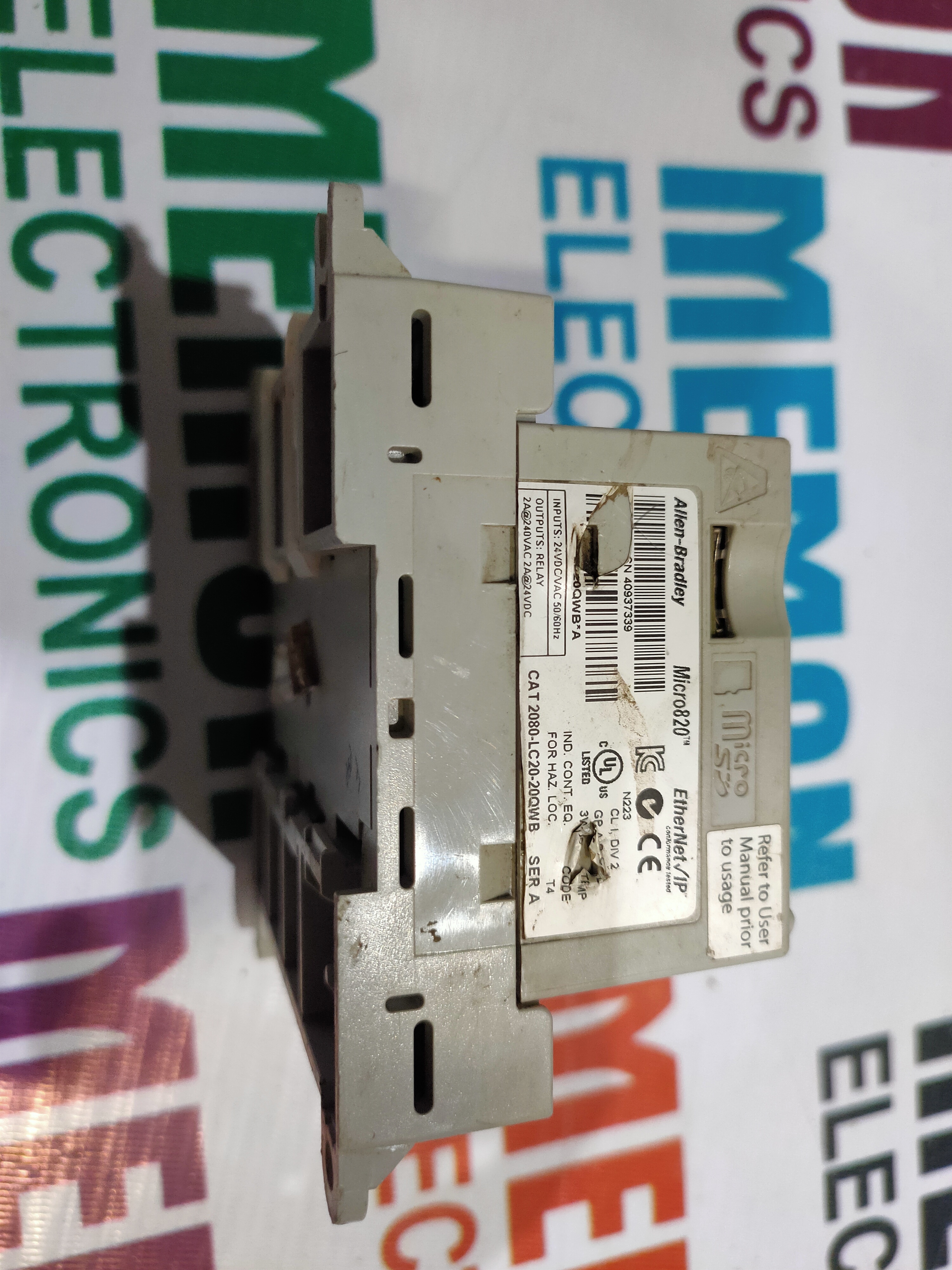 Allen Bradley Micro 820 Voltage: 24vdc