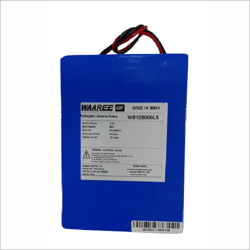 12 8V 66Ah Rechargeable Lithium Ion Battery
