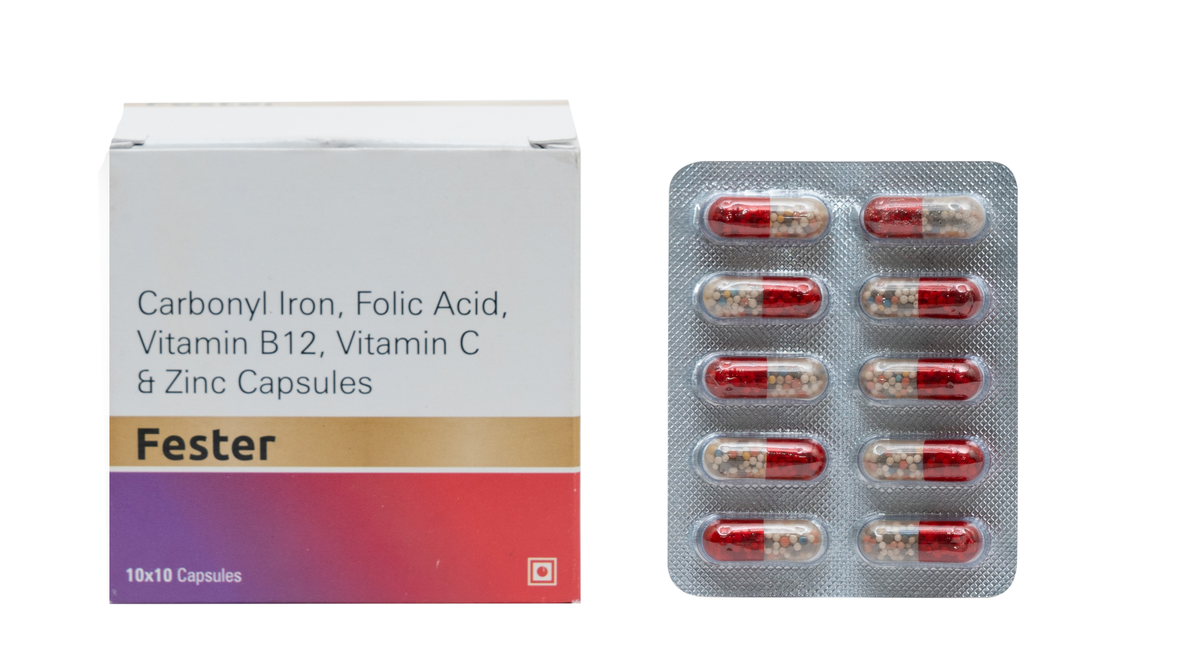 Zinc Sulphate Iron Capsule Cool Place